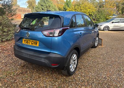 Vauxhall Crossland for sale at SJ Bennington Car Sales in Norwich