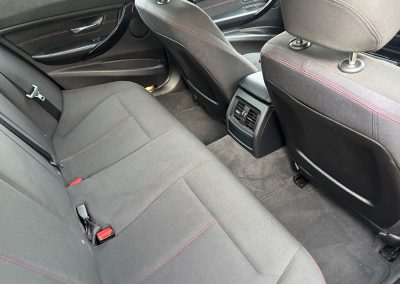 2015 BMW 320D Sport in black with alloy wheels, photographed at SJ Bennington Car Sales Norwich.